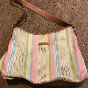 NWOT Striped Jamaica Bay Designer Purse
